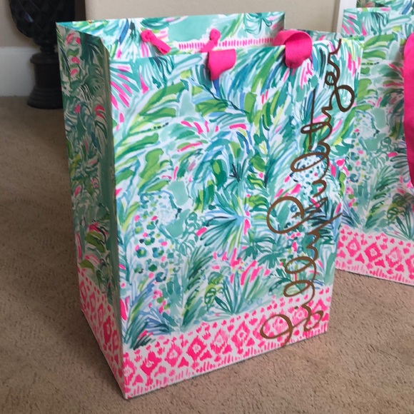 Lilly Pulitzer Reusable Tote Bags - Picture 5 of 6